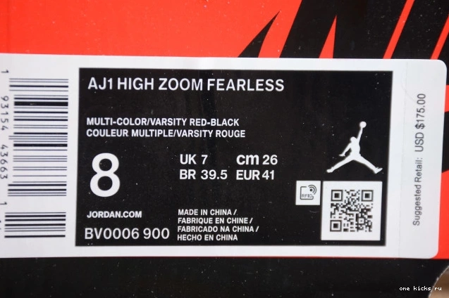 Cheap Fearless Retro Zoom Air 1 Jordan High BV0006-900 0713